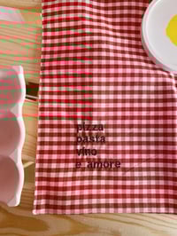 Image 2 of Tovaglietta Pizza Pasta Amore