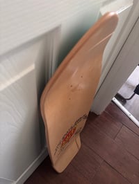 Image 10 of DUANE PETERS SKATERBUILT DECK grn/blk stripe signed