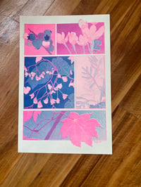 Image of Plant riso print