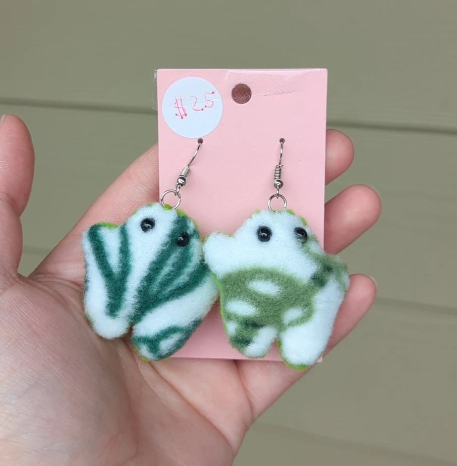 Image of Froggy Earrings