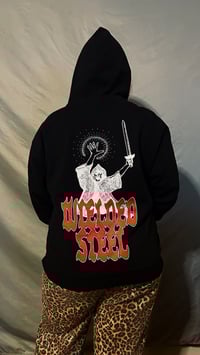 Image 2 of WIZARD EMBROIDERED LOGO HOODIE