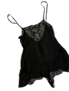 1920s silk chiffon romper with chantilly lace