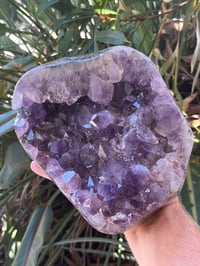 Image 3 of Amethyst Points Cluster With Polished Edges #1574