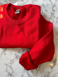 (KEYWORD DESIGN) RED CREWNECK