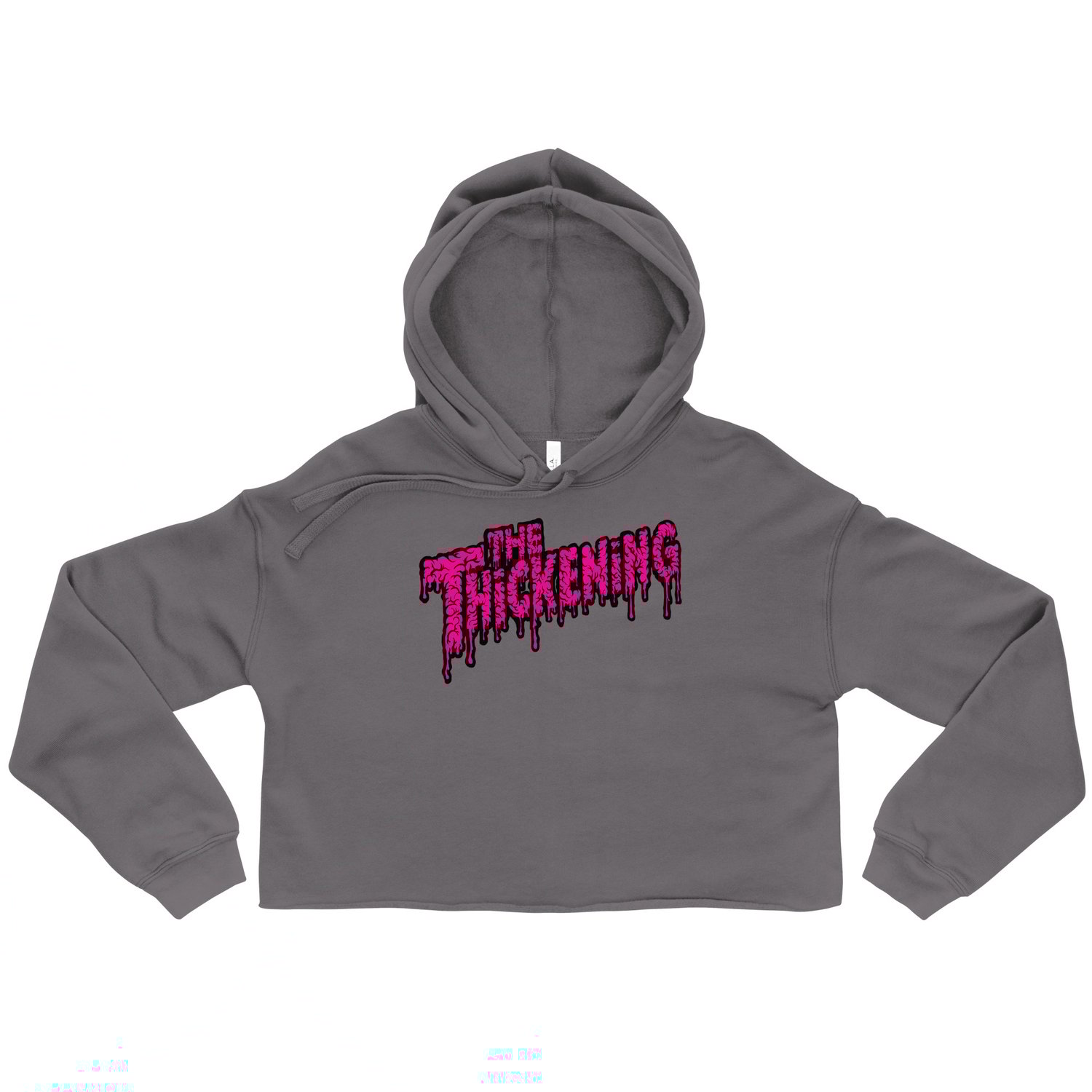 The Thickening Crop Hoodie