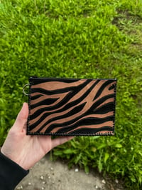 Image 2 of Cheetah/Zebra Wristlet 