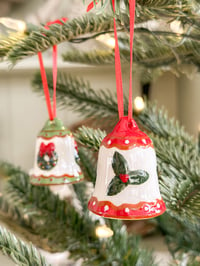 Image 1 of SALE! Traditional Hanging Bells ( Set of 2 )