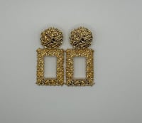 Image 4 of Zara geo square earrings 