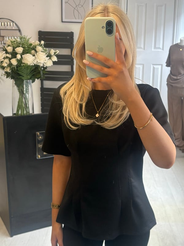 Image of Peplum top 
