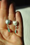 Image of Herz & Opal Ohrringe