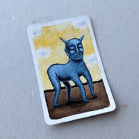 Image 2 of "Créature bleue" - Original art