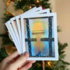 a christmas story folded cards