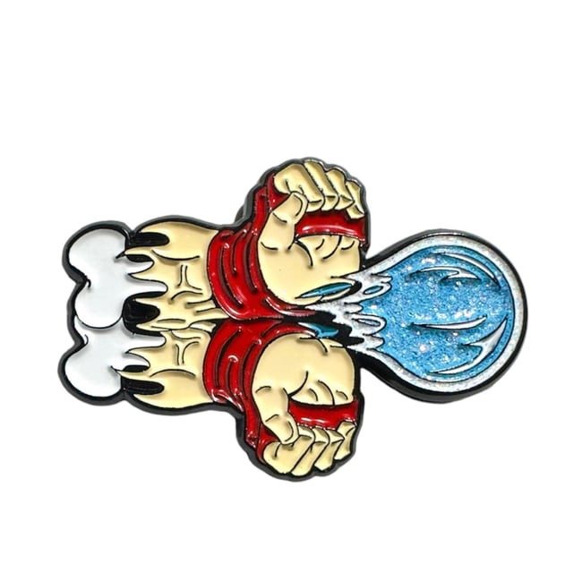 Street Fire Pin - Ryu Hadoken