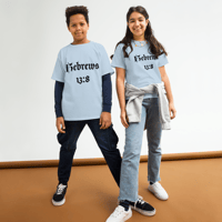 Image 4 of Unisex Youth classic tee (Jesus never changes)