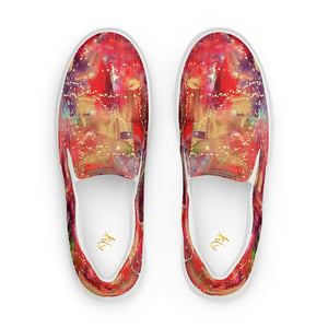 Image of "Spectacle" Women’s slip-on canvas shoes