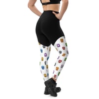 Image 3 of Glitter Queen Ubers sports Leggings