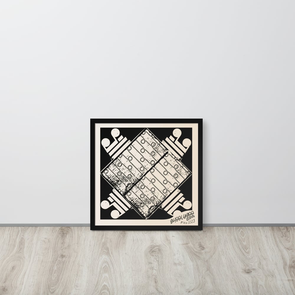 Ropes & Notes - Framed poster