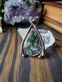 Image 2 of Moss Agate with Rib Bones