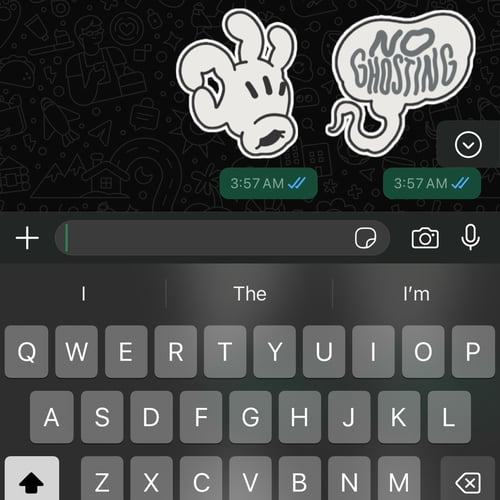 Image of INKTEN GHOST STICKERS