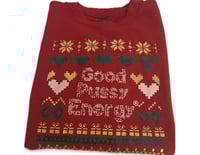 Image 1 of Ugly Xmas sweater, red, large, SAMPLE 