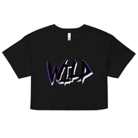 Image 1 of WILD Violet Night Crop T