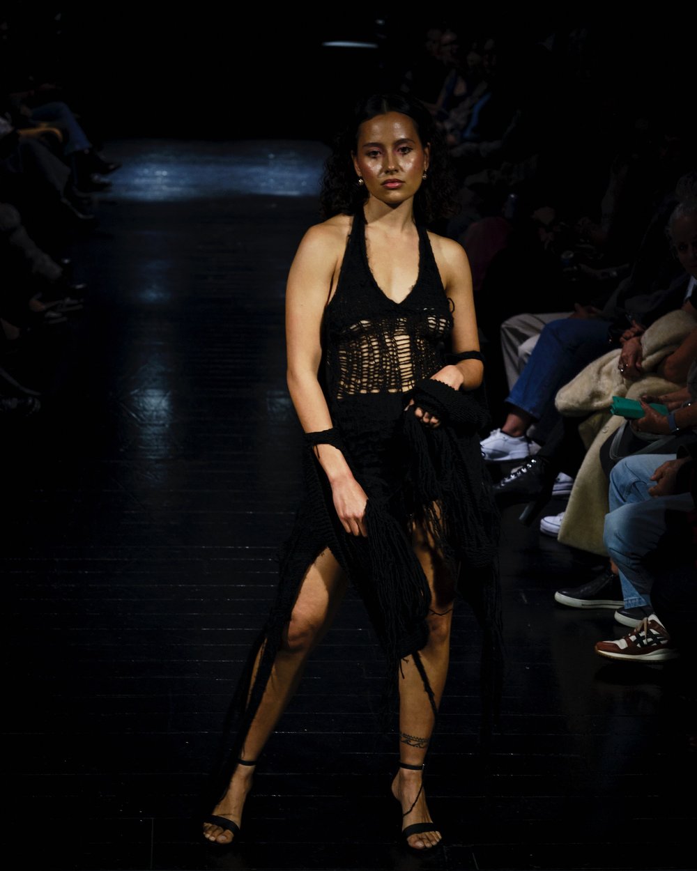 Image of Black-Tail Dress