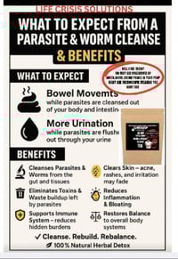 Image 2 of WORLD-WIDE TOP SELLING 14  DAY WORM AND PARASITE CLEANSE TEA