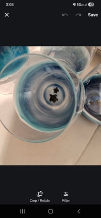 Image 5 of ocean wine glasses, 12 ounce