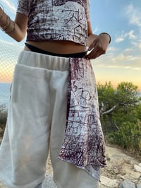 Image 3 of POURPRE SCRIBE BAGGY SHORT 