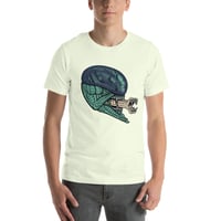 Image 1 of Artbot Alien Bent Back Light-Colored Unisex t-shirt