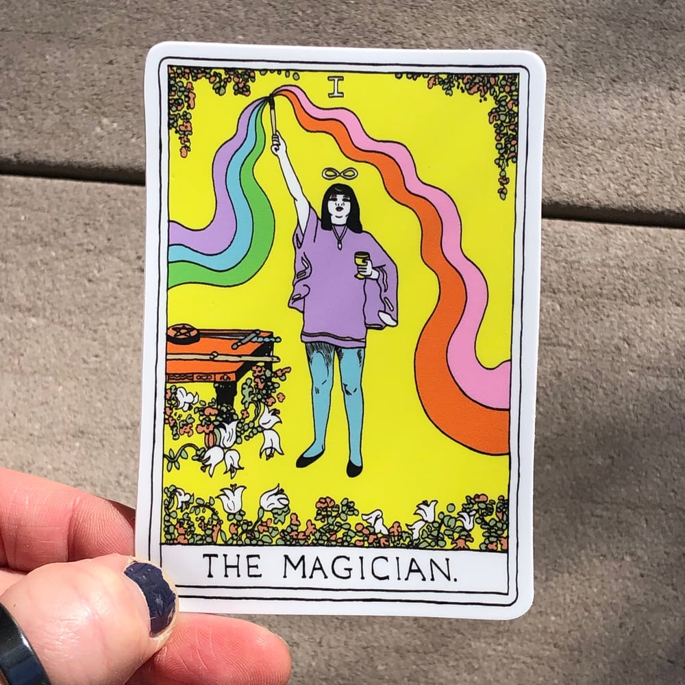 Magician sticker 