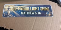 Image 2 of MATTHEW 5:16 Bumper Sticker 