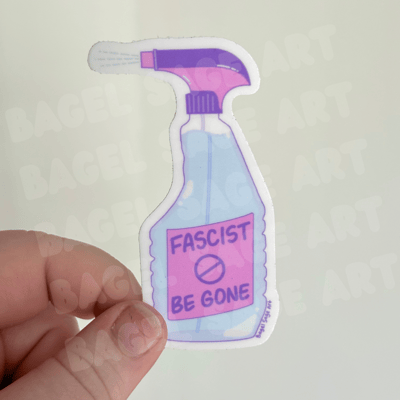 Image of Fascist Repellent Sticker