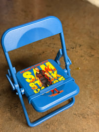 Image 2 of "Steel" Chair Phone Stand