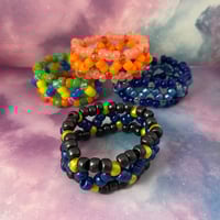 Image 5 of Random Zig Zag Kandi Cuff Bracele