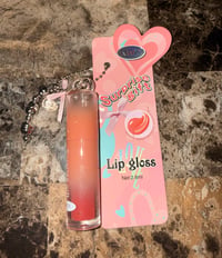 Image 3 of Lipgloss With Keychain 