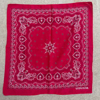 Image 1 of 60s Fast Color Bandana - RED