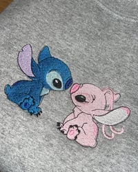 Image 1 of Stitch & Angel Crewneck