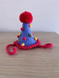 Image 2 of Crochet Party Hat Photo Prop