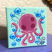 RTS Original Art- 4x4 Jelly Fish