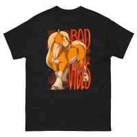 Image 1 of Men's classic tee - Horse w/ Bad Vibes (Front)