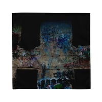 Image 3 of All-over print bandana Graffiti Concrete City