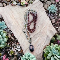 Image 13 of Knotted Mala Necklace 