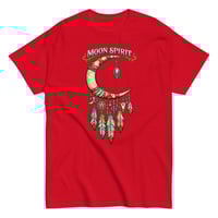 Image 7 of Moon Spirit Cowgirl T-Shirt – Western Crescent Moon Feather Graphic Tee, Turquoise Southwest Boho 