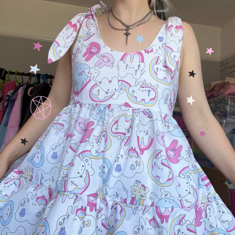 Image of Smock Summer Dress (made 2 order) 15 fabrics available!