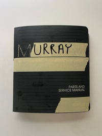 Image 1 of Murray Manuals (Walk Behind, Rear Engine, Lawn Tractor)