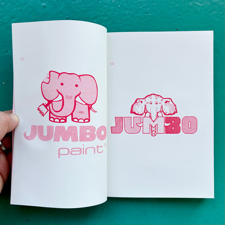 Jumbo Logos 1885-2026 by Jumbo Press - WITH STICKER SHEET Image 3