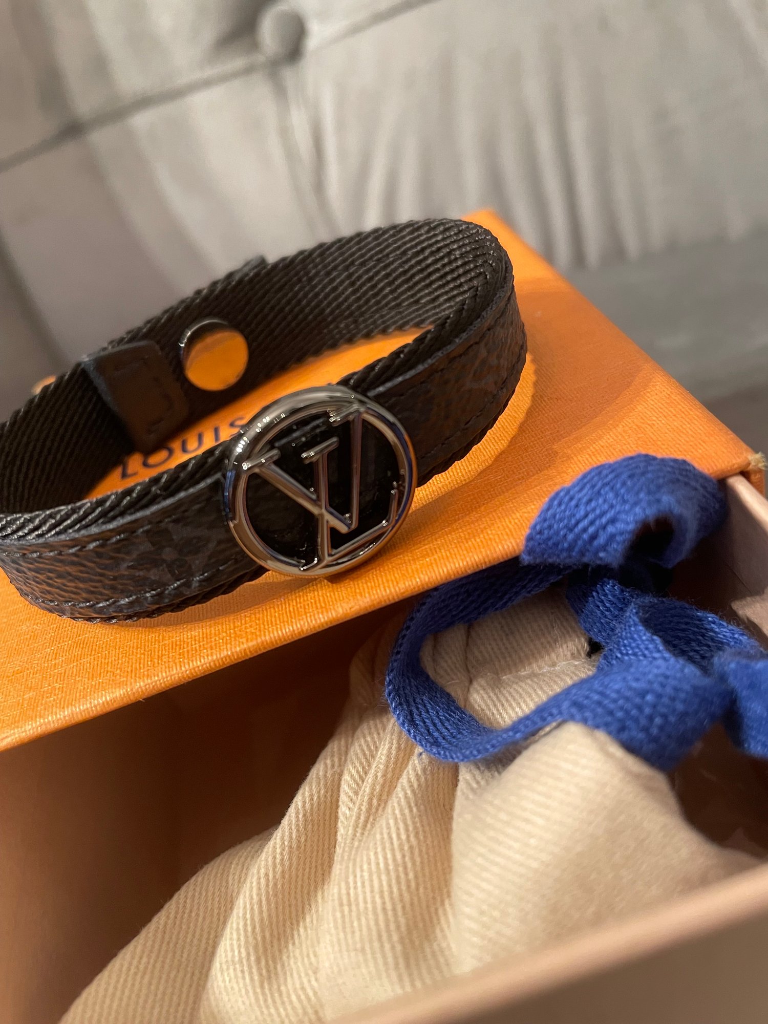 Image of Louis Vuitton Mongram bracelet 