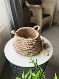 Image 1 of Large Crochet Chunky Basket