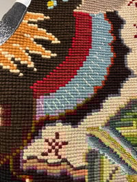 Image 12 of Amazing needle point vest (m/l)